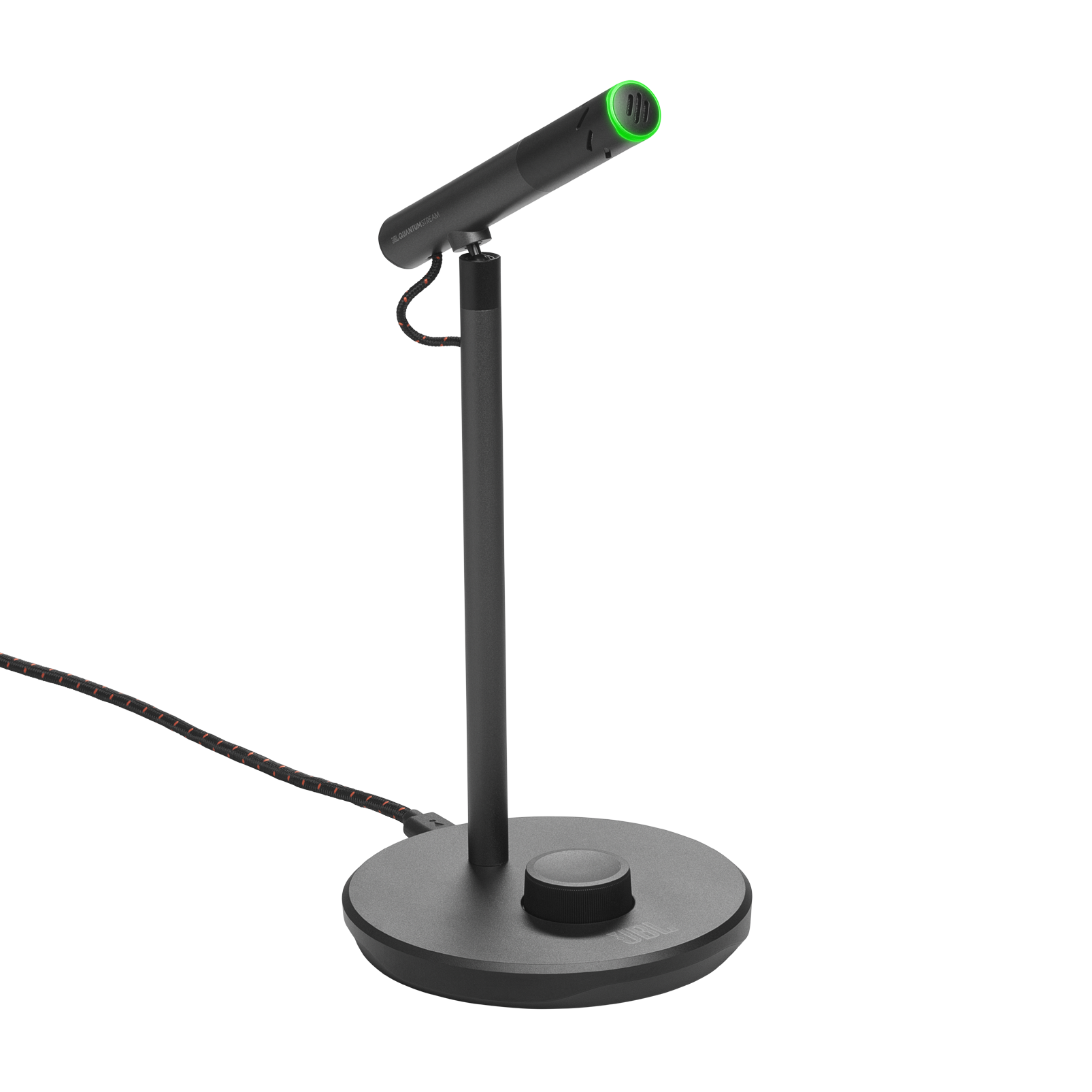 JBL Quantum Stream Talk - Black - USB condenser microphone for streaming, recording and gaming. - Hero